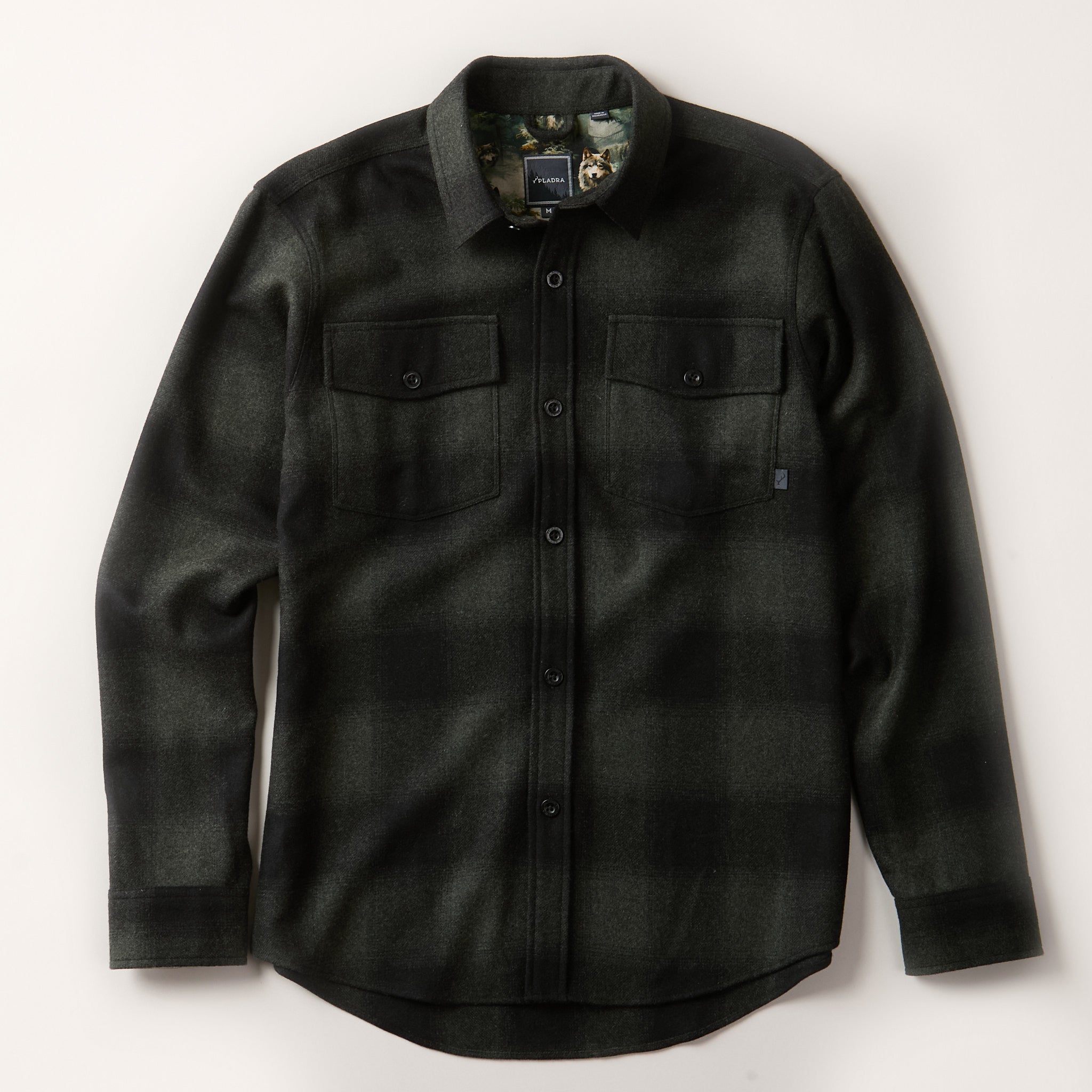 Men's Moss Green Workhorse Elite Flannel | Durable wool
