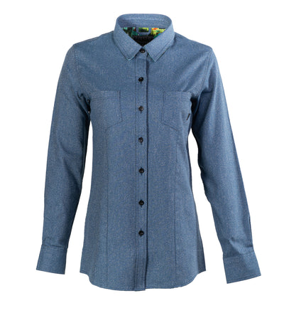 Women's Cascade Shirt - Biscayne Blue Twill