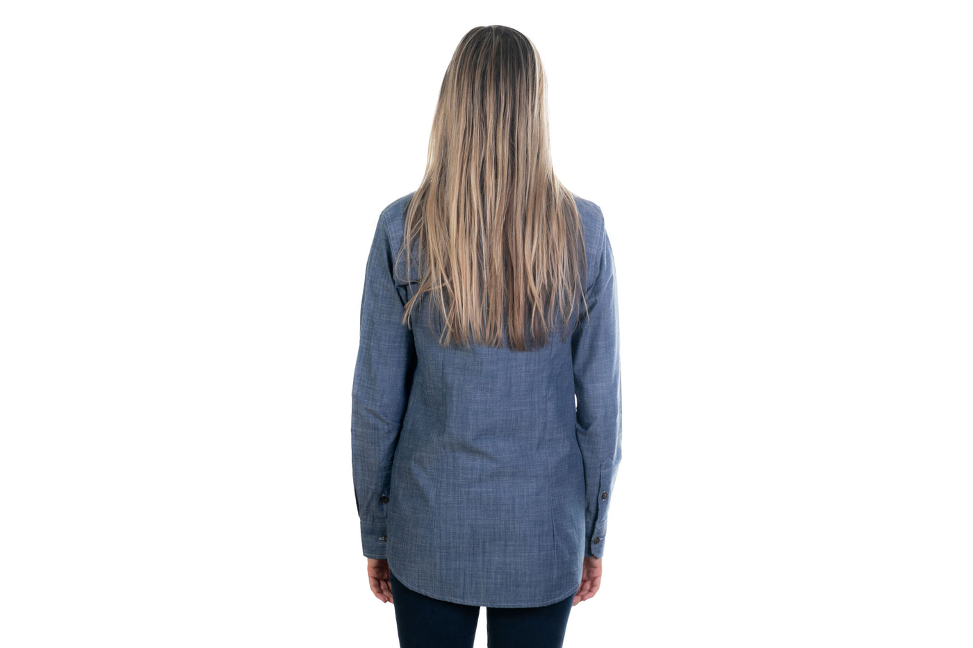 Women's Cascade Shirt- Indigo Blue Chambray
