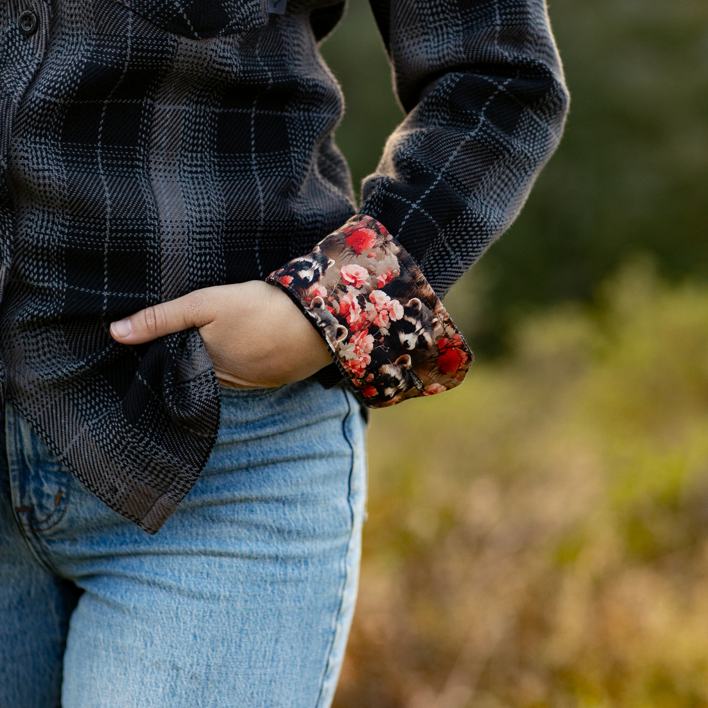 Women's Fireside Flannel- Cast Iron Black