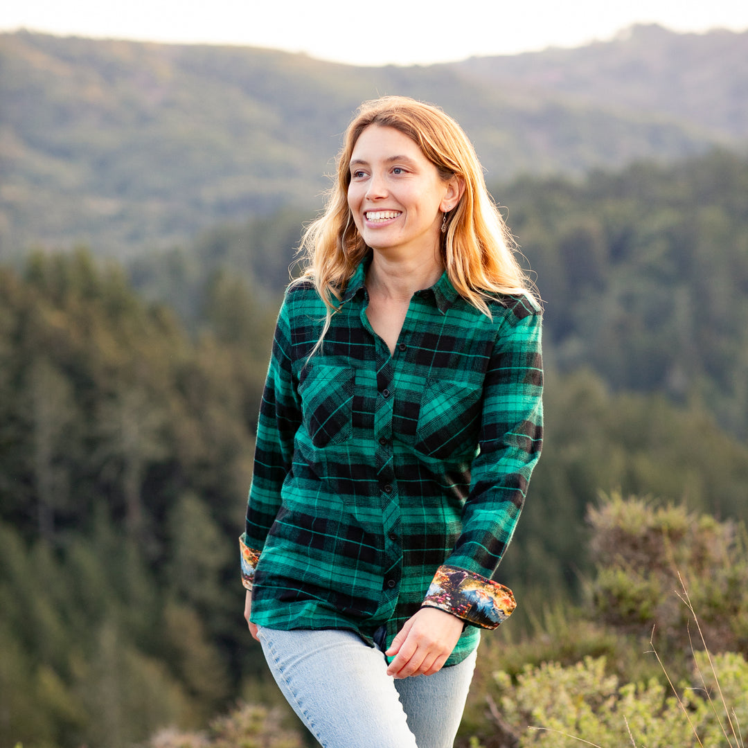 Women's Midweight Flannel Shirts – Pladra