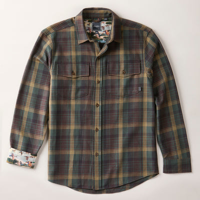 Men's Workhorse Elite Flannel Shirt- Birch Brown