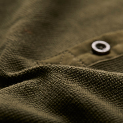 Men's Elko Henley- Forest Green