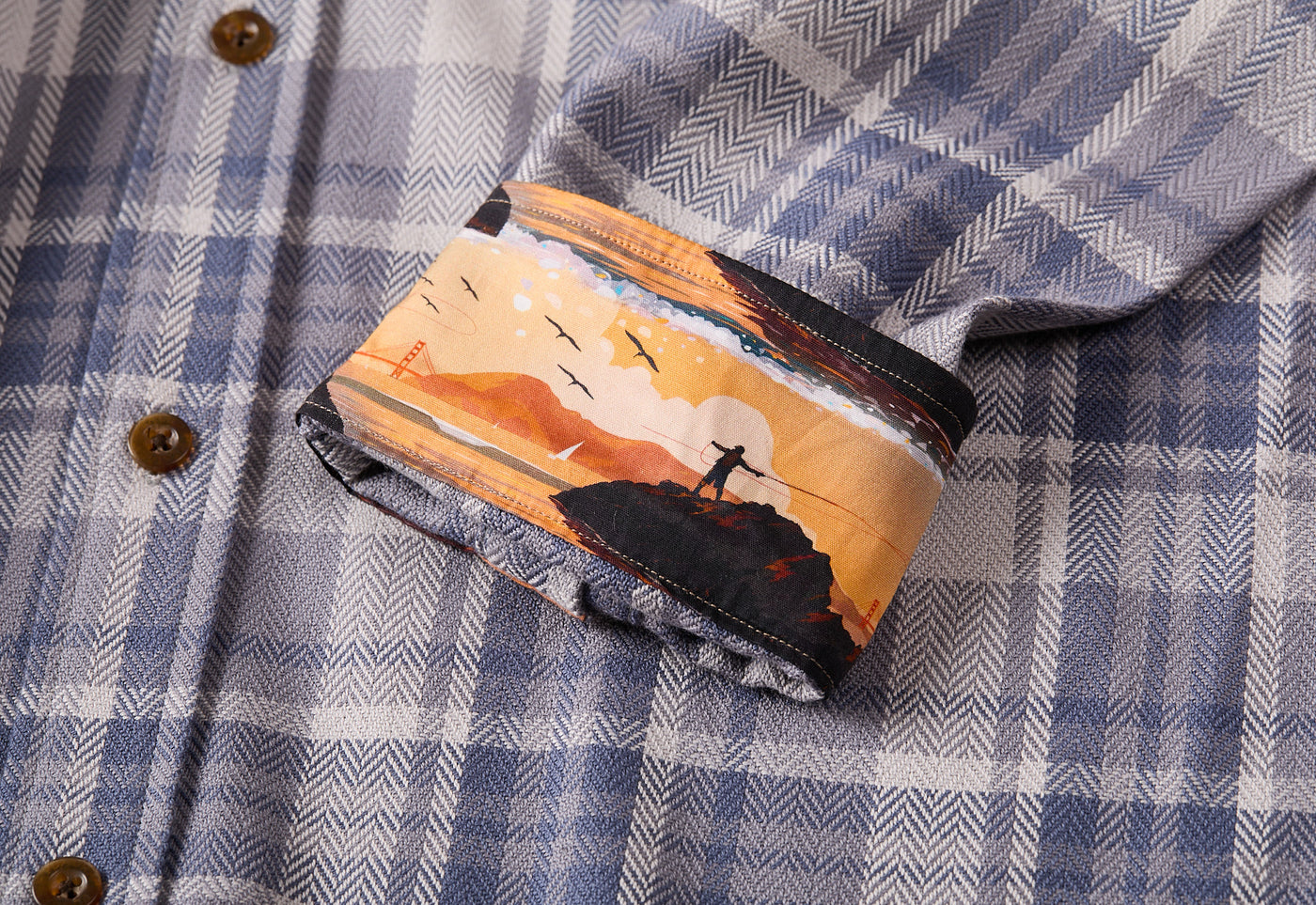 Men's Every Day Elite Flannel Shirt- Geary Grey