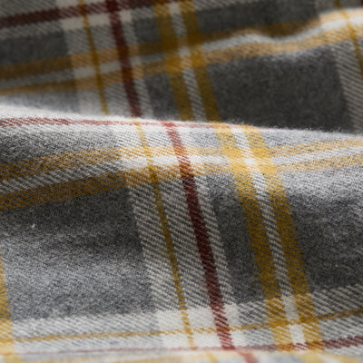 Men's Every Day Flannel Shirt- Gold Rush Grey