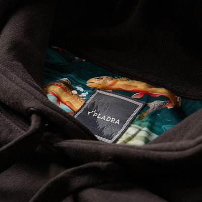 Men's Sierra Hoodie- Charcoal Black