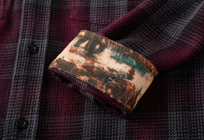 Men's Fireside Flannel - Hickory Red