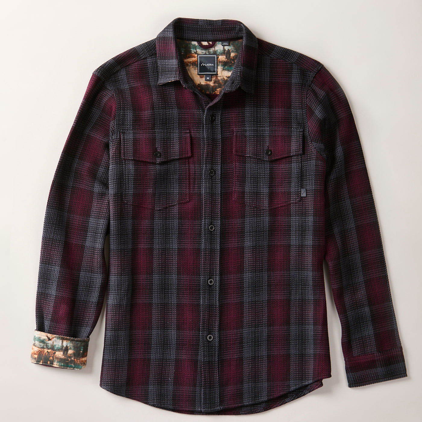 Men's Fireside Flannel - Hickory Red