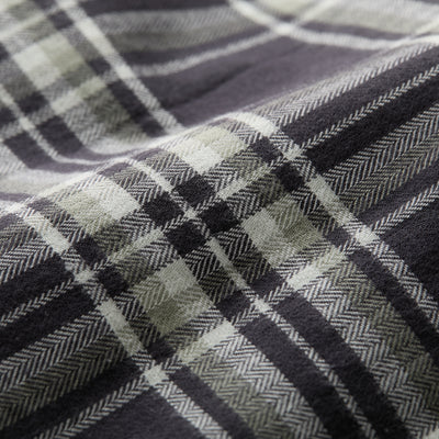 Men's Every Day Flannel Shirt- Ice Black