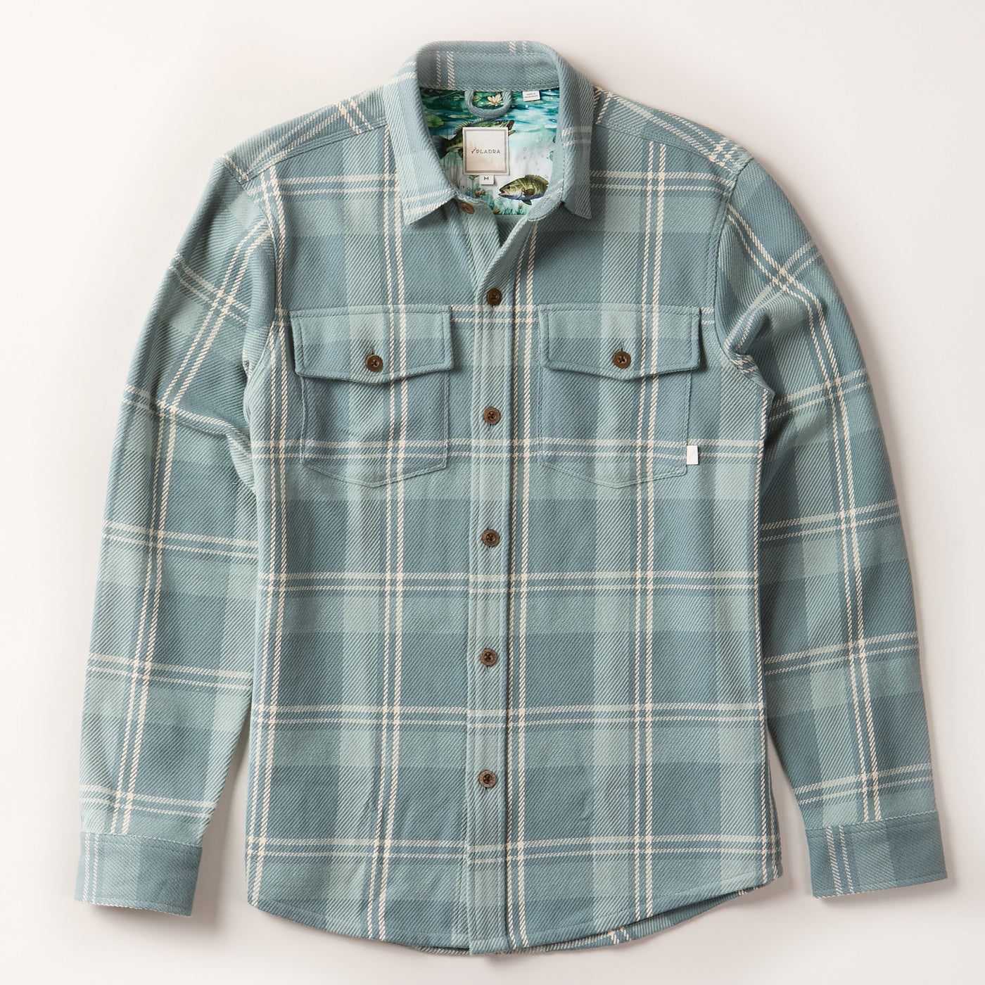 Men's Fireside Flannel - Island Blue