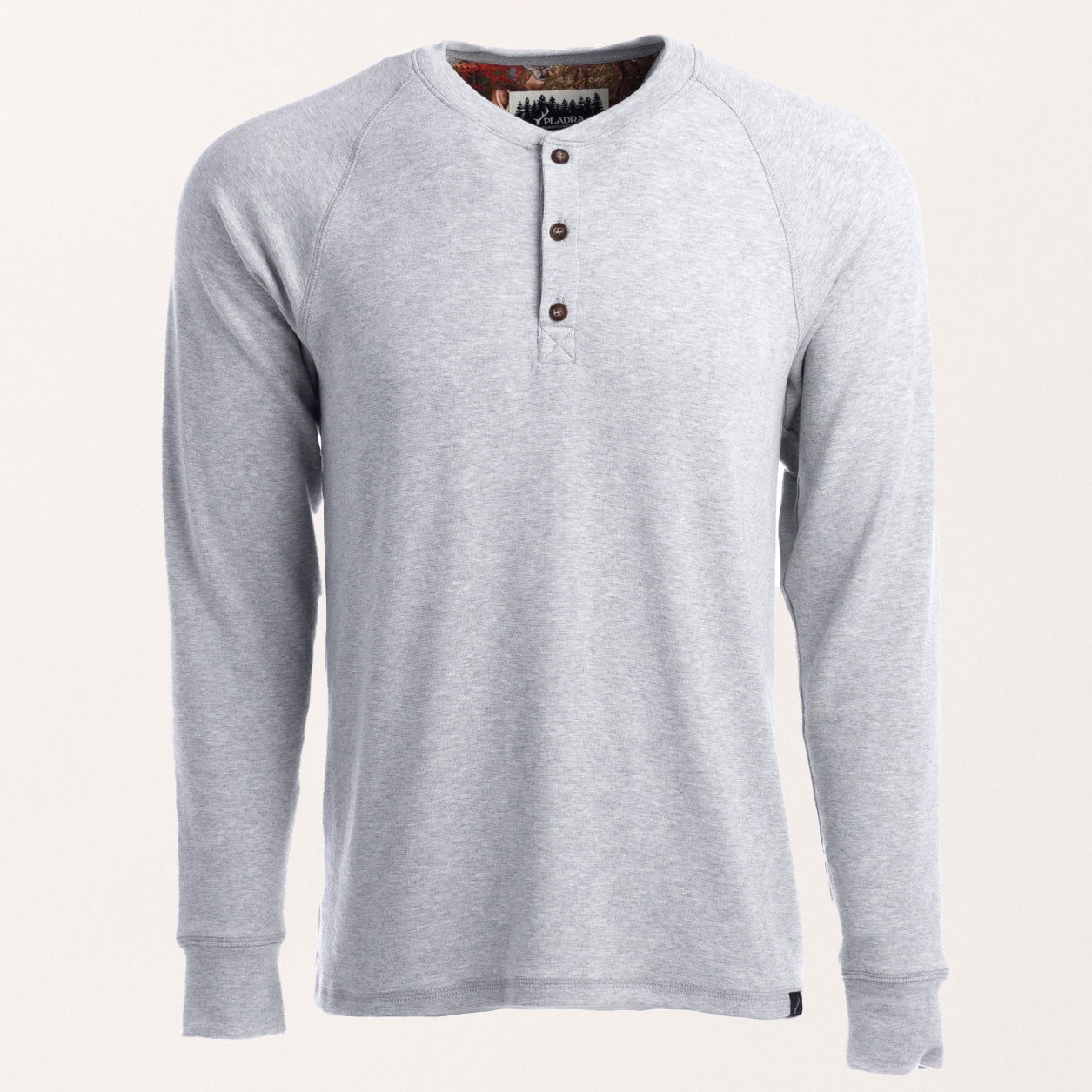 Men's Elko Tri-Blend Henley - Light Grey Heather