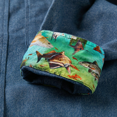 Men's Cascade Shirt - Biscayne Blue Twill