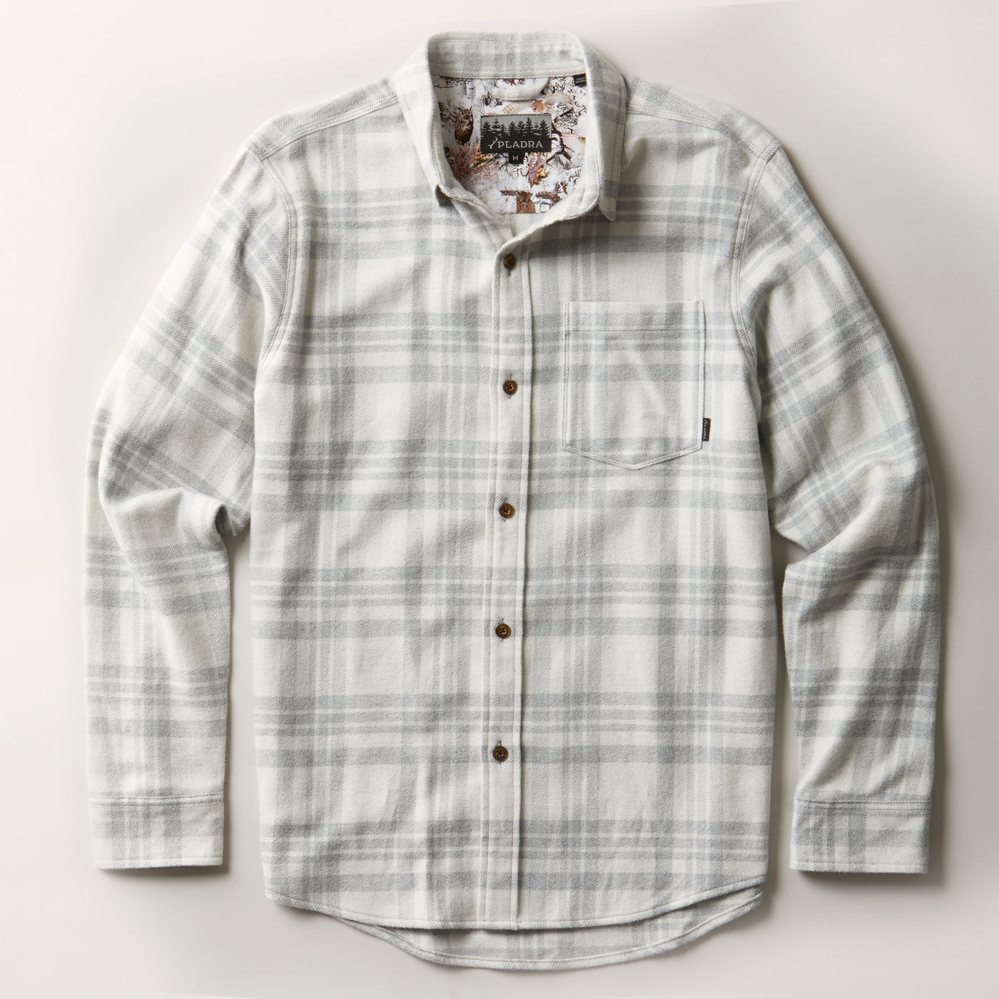 Men's Every Day Elite Flannel Shirt- Cloud Grey Heather