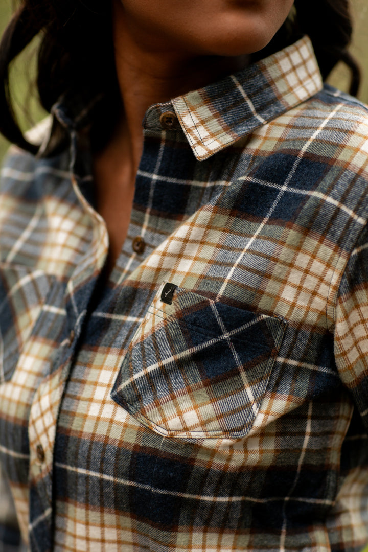 Close-up of a person wearing the Women&