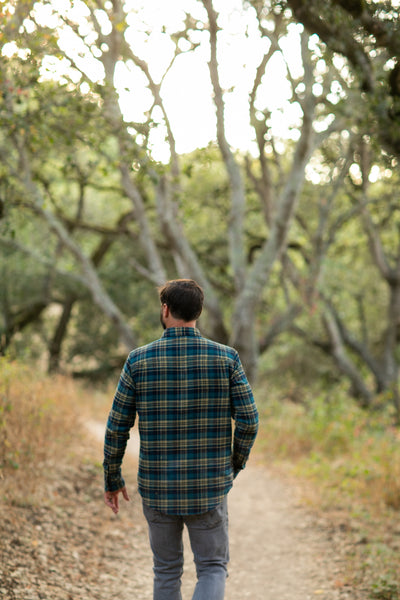 Men's Every Day Elite Flannel Shirt- Anchorage Green