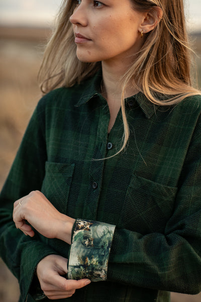 Women's Every Day Elite Flannel Shirt- Humboldt Green