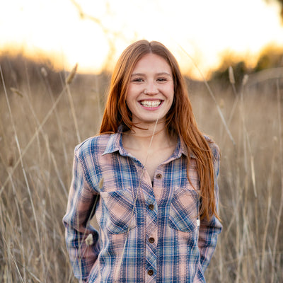 Women's Fireside Flannel- Lily Pink