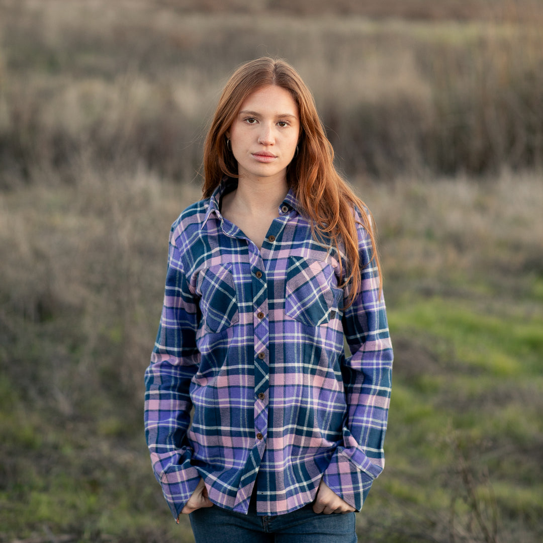 Women's Midweight Flannel Shirts – Pladra