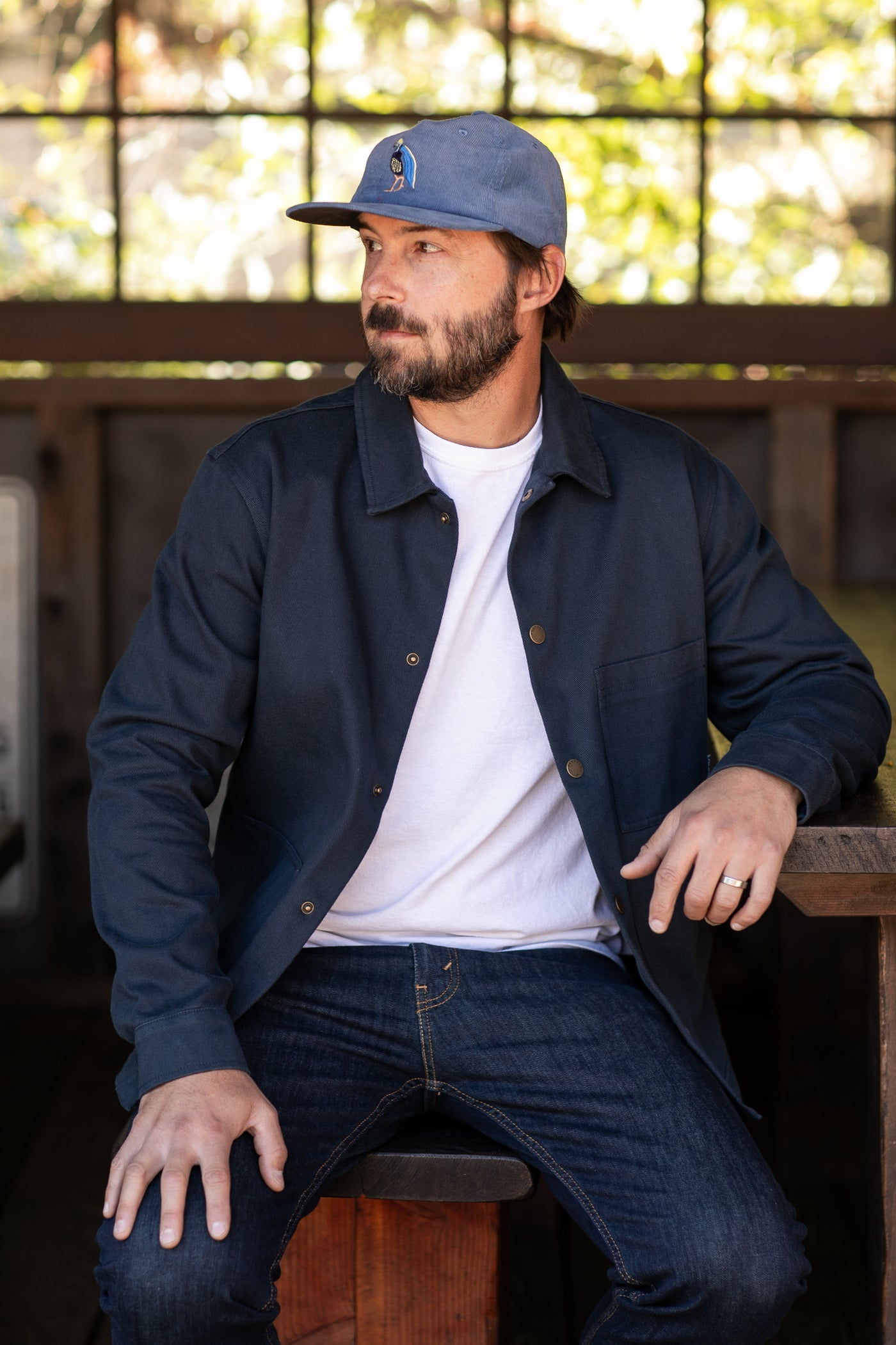 Men's Sequoia Chore Coat- Midnight Blue