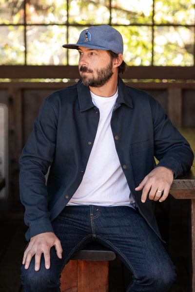 Men's Sequoia Chore Coat- Midnight Blue