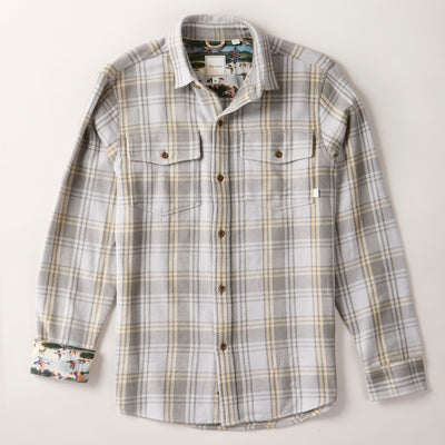 Men's Fireside Flannel - Quartz Grey