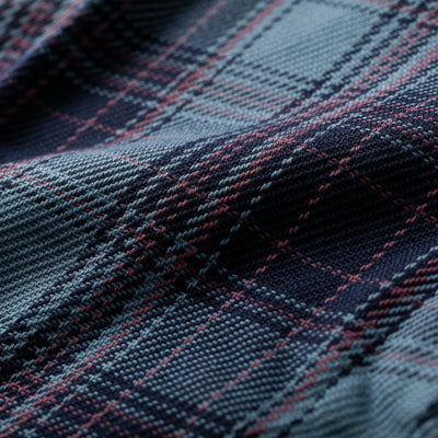Men's Fireside Flannel - Riffle Blue