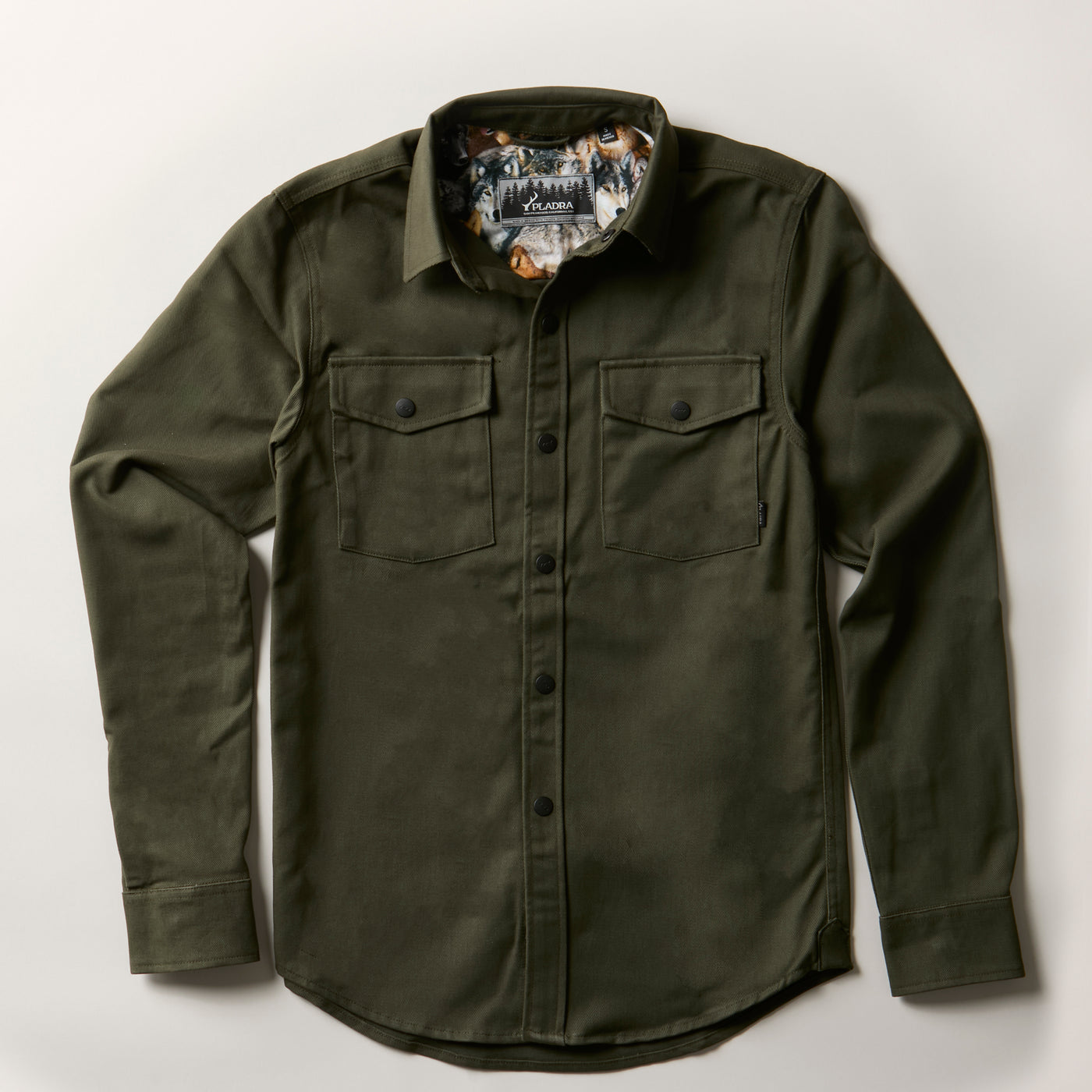 Men's Sequoia Overshirt- Spruce Green