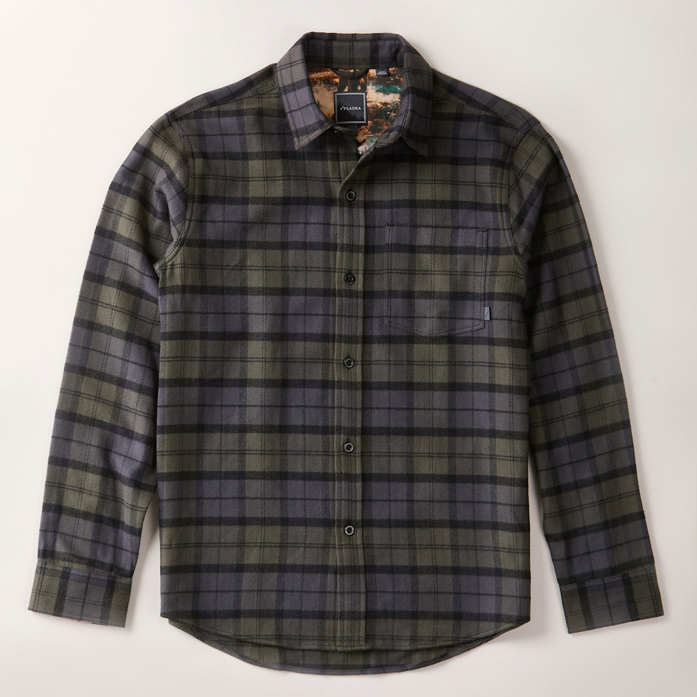 Men's Every Day Elite Flannel Shirt- Storm Black