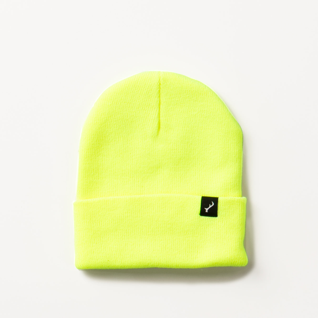 Stretch Cuff Beanie- Safety Yellow