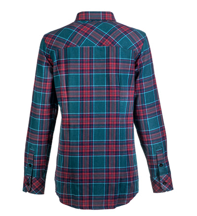 Women's Every Day Flannel Shirt- Belize Blue