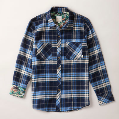 Women's Every Day Elite Flannel Shirt- Bighorn Blue