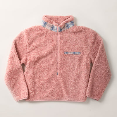 Women's Jenner Sherpa Fleece- Coral Pink