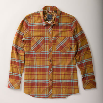 Women's Every Day Flannel Shirt- Cottonwood Orange