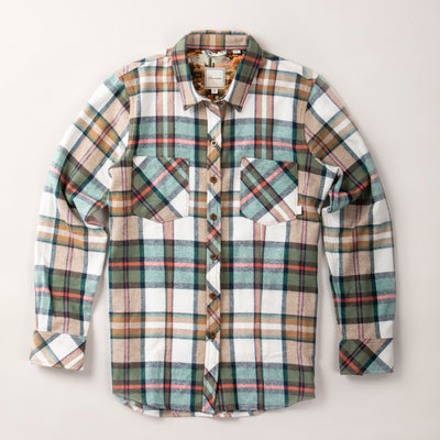 Women's Every Day Elite Flannel Shirt- Coyote Tan