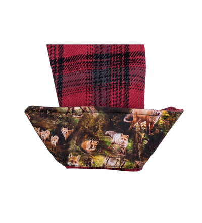 Women's Fireside Flannel- Deadwood Red
