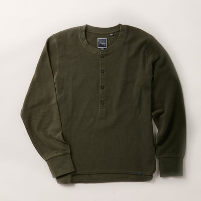 Women's Elko Henley- Forest Green