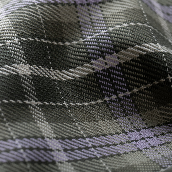 Close-up of heavyweight Portuguese flannel from the Women&