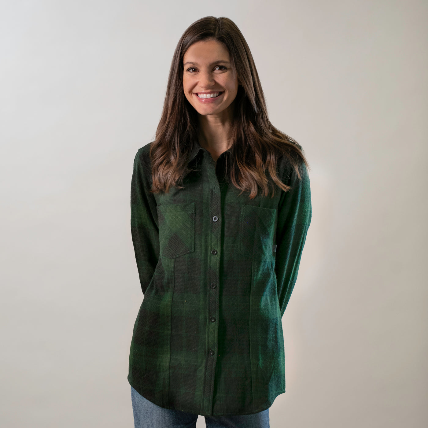 Women's Every Day Elite Flannel Shirt- Humboldt Green