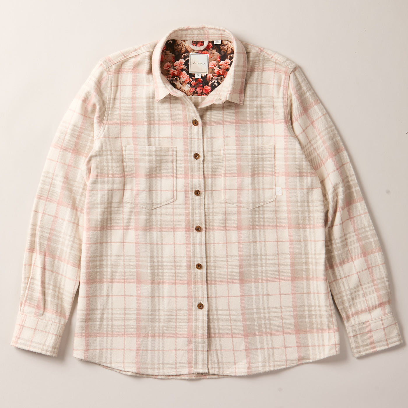 Women's Relaxed Every Day Elite Flannel Shirt- Lighthouse White