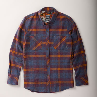 Women's Every Day Flannel Shirt- Portsmouth Blue Heather