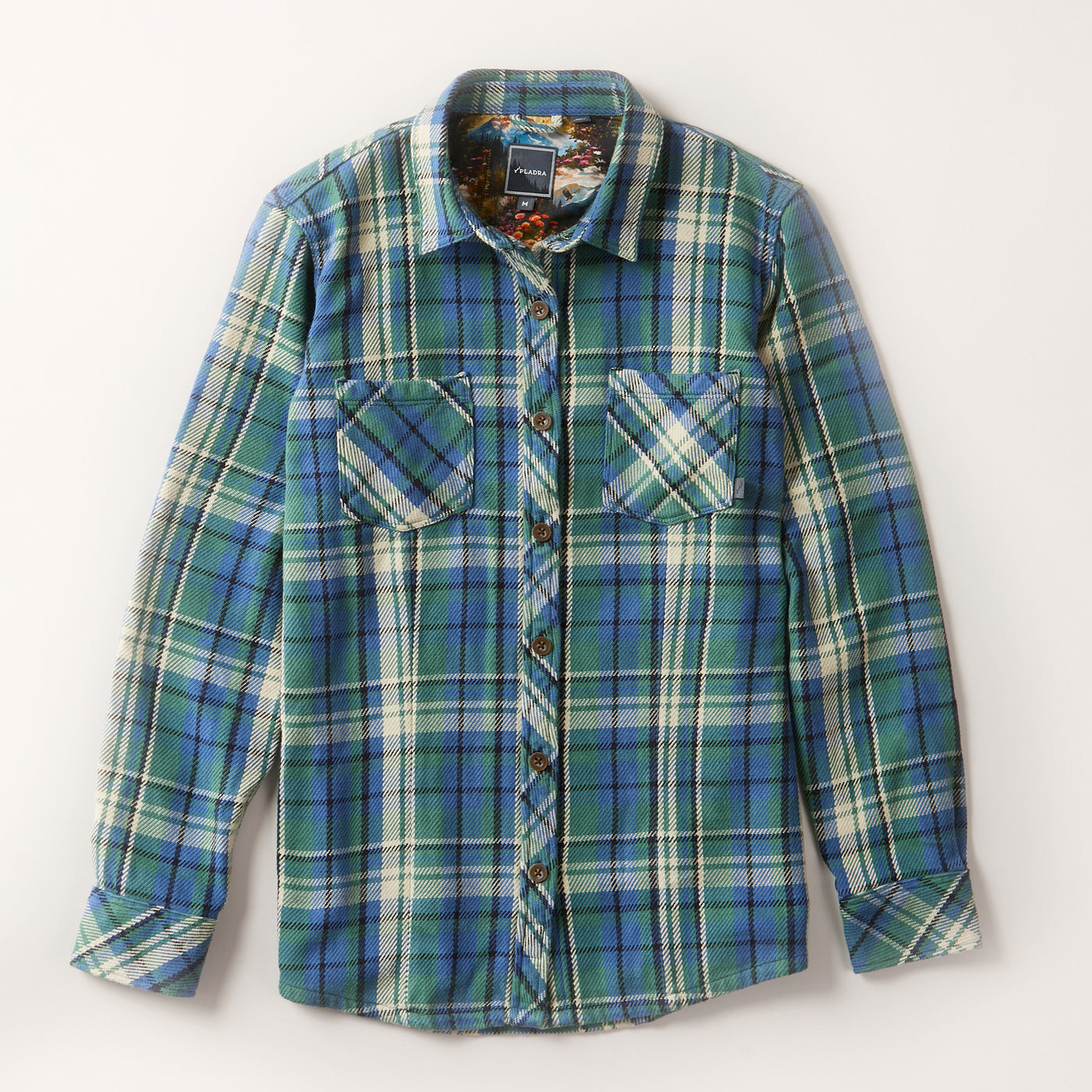 Women's Fireside Flannel- Primrose Green