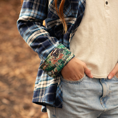 Women's Every Day Elite Flannel Shirt- Bighorn Blue