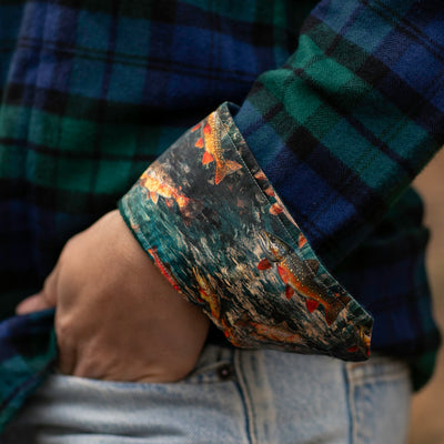 Women's Every Day Flannel Shirt- Bolinas Blue
