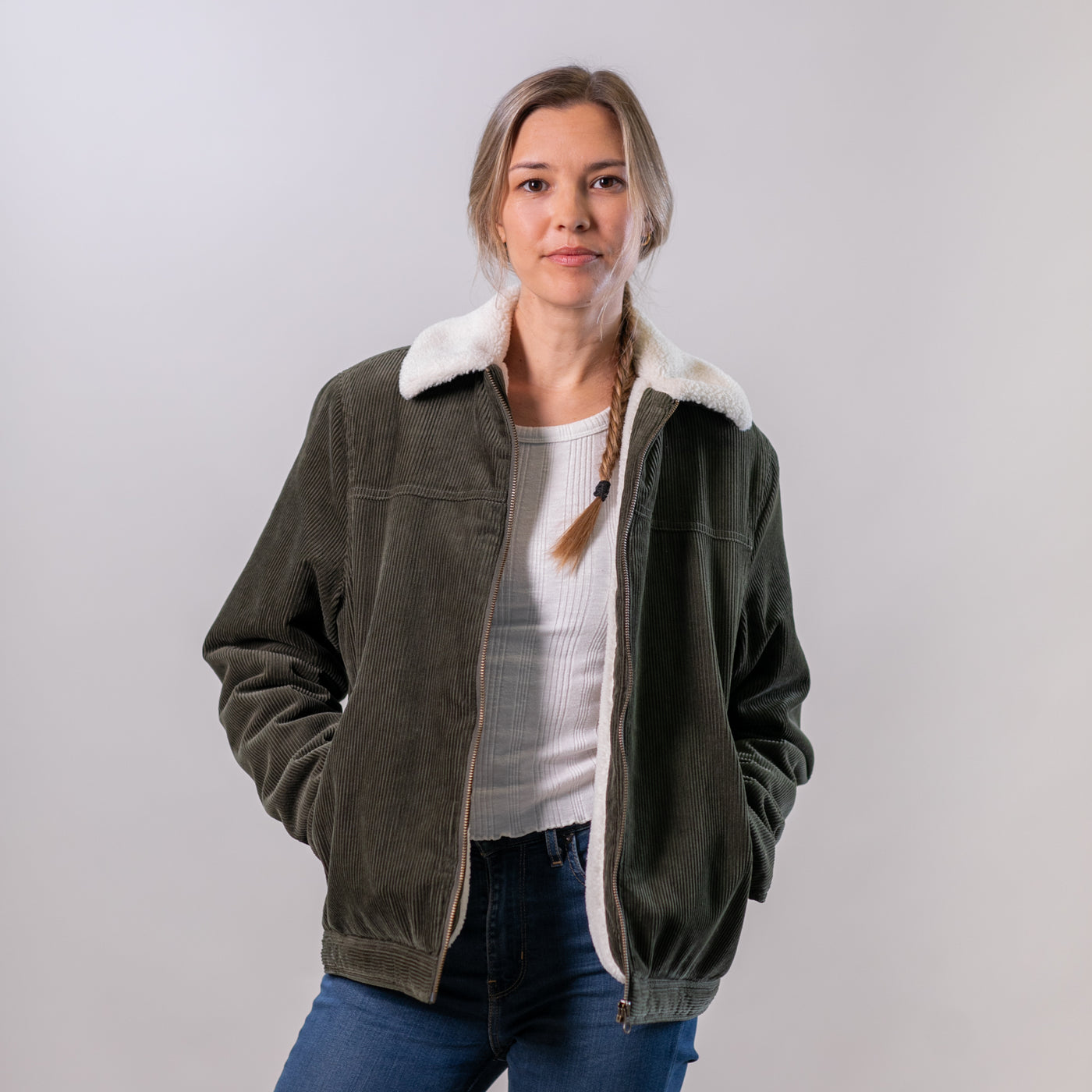 Women's Stinson Jacket- Pine Green