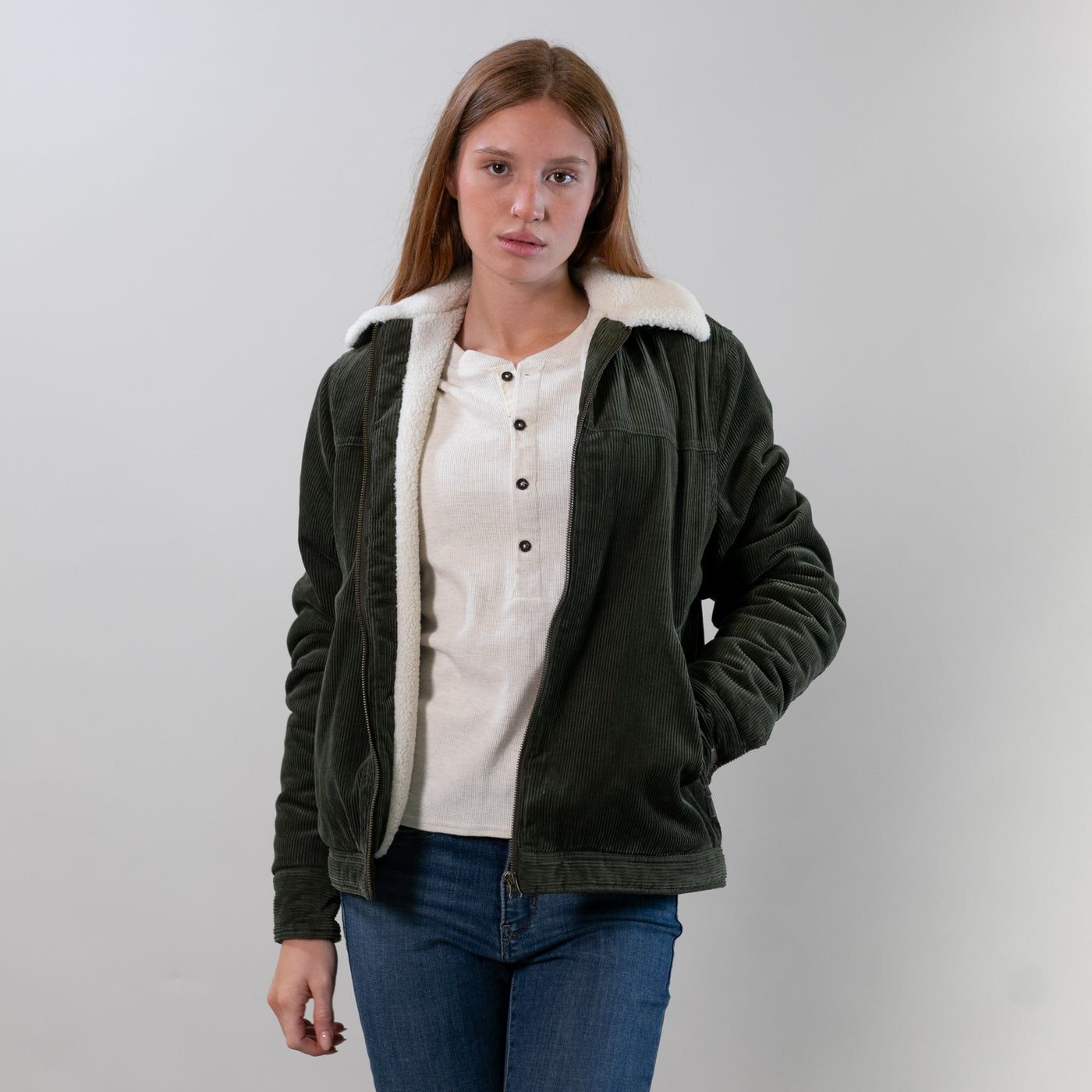 Women's Stinson Jacket- Pine Green