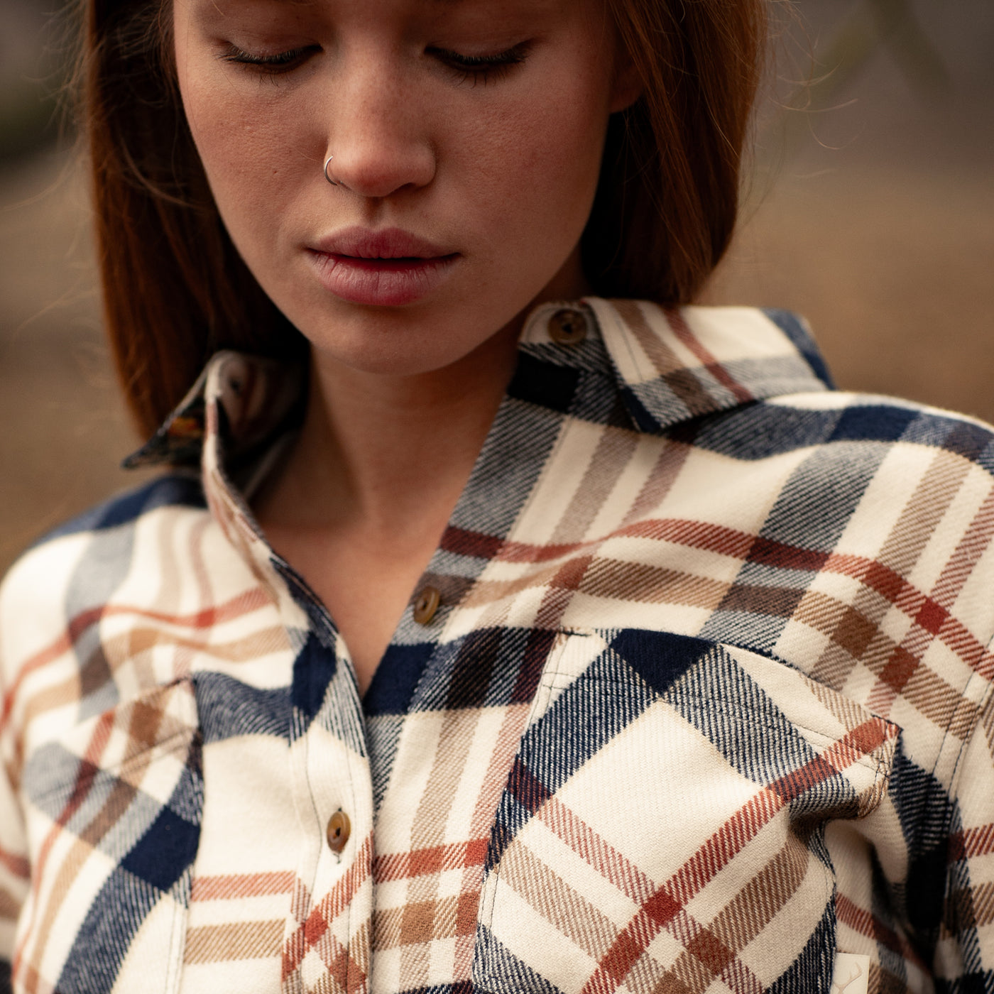 Women's Every Day Elite Flannel Shirt- Whitefish Tan