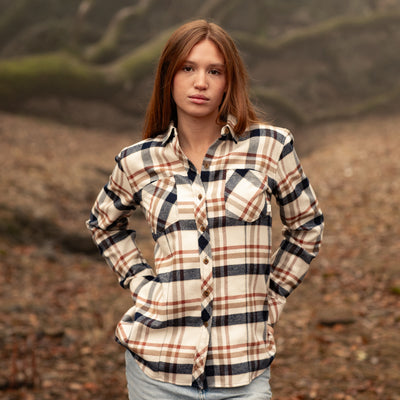 Women's Every Day Elite Flannel Shirt- Whitefish Tan