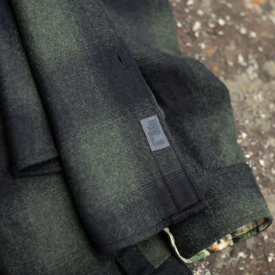 Men's Moss Green Workhorse Elite Flannel | Durable wool
