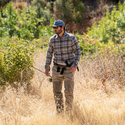 Men's Every Day Flannel Shirt- Richmond Grey