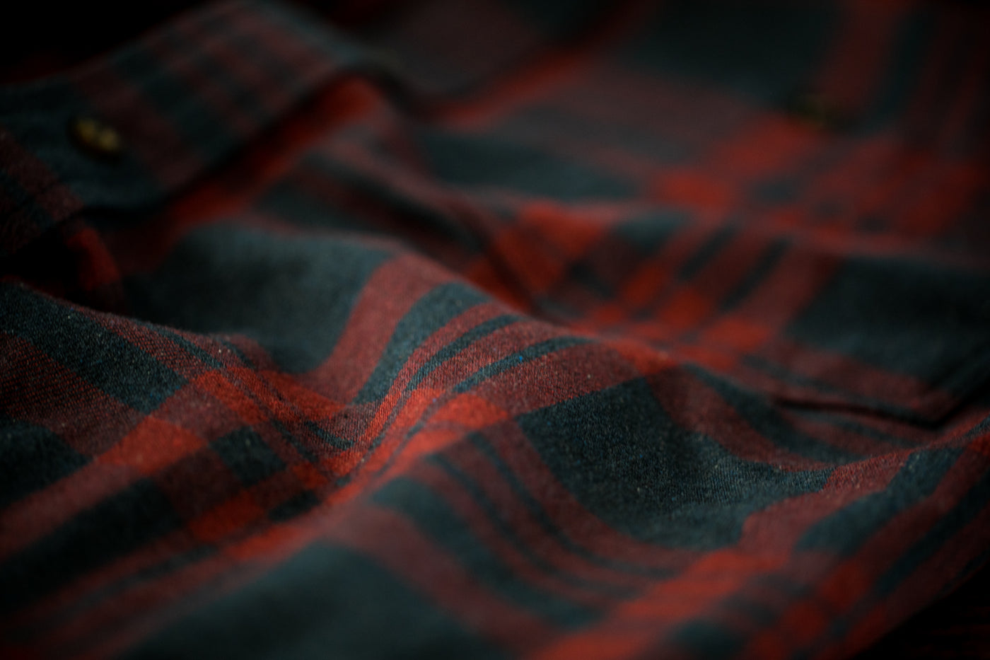 Men's Cypress Every Wear Flannel Shirt- River Red